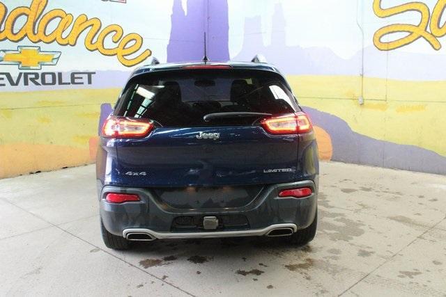 used 2018 Jeep Cherokee car, priced at $17,500