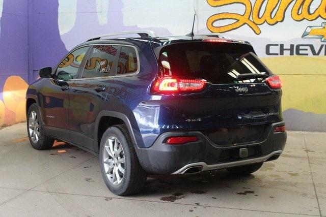 used 2018 Jeep Cherokee car, priced at $17,500