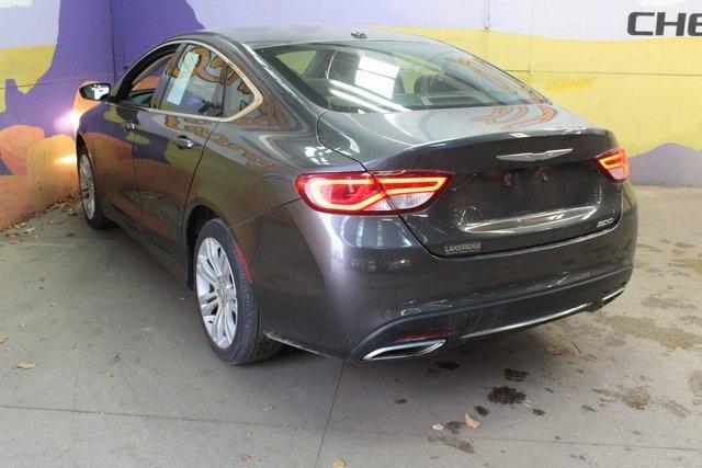 used 2015 Chrysler 200 car, priced at $11,500