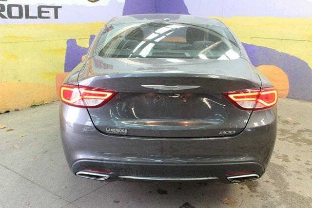 used 2015 Chrysler 200 car, priced at $11,500