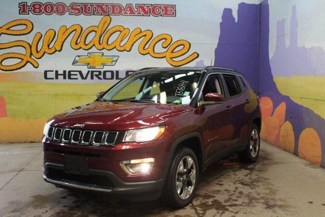 used 2021 Jeep Compass car, priced at $20,500
