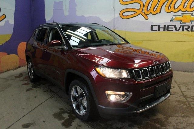 used 2021 Jeep Compass car, priced at $20,500