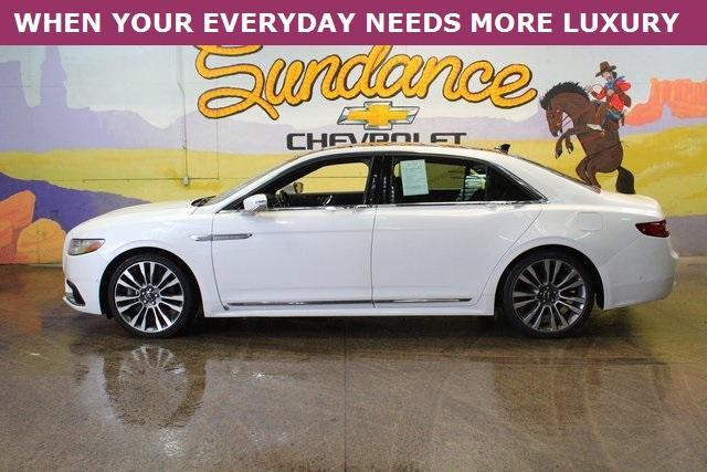 used 2019 Lincoln Continental car, priced at $25,200