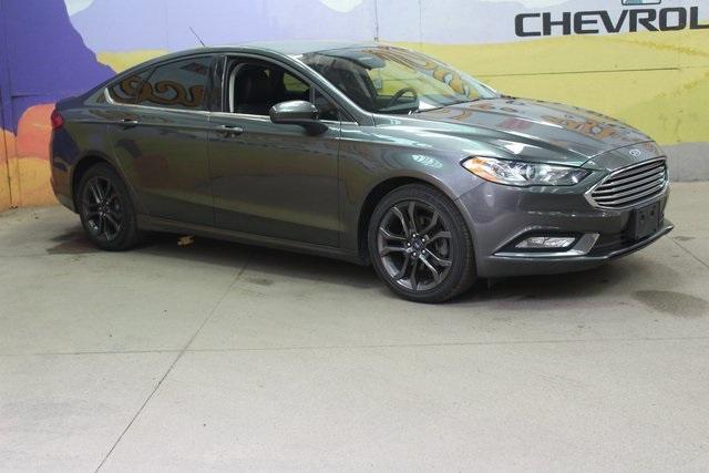 used 2018 Ford Fusion car, priced at $17,300