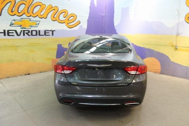 used 2015 Chrysler 200 car, priced at $11,900