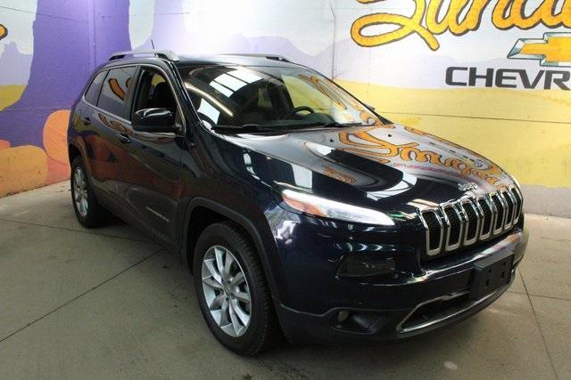used 2015 Jeep Cherokee car, priced at $15,900