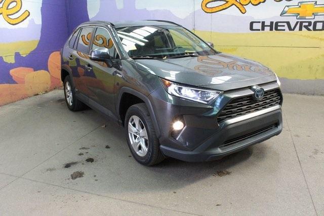 used 2020 Toyota RAV4 Hybrid car, priced at $27,500