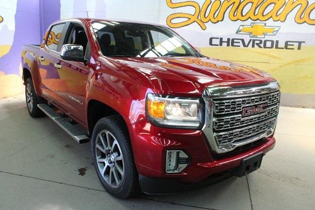 used 2021 GMC Canyon car, priced at $34,900