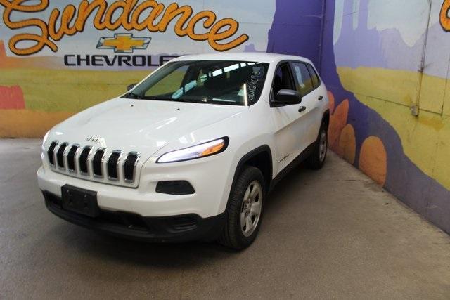 used 2016 Jeep Cherokee car, priced at $11,700