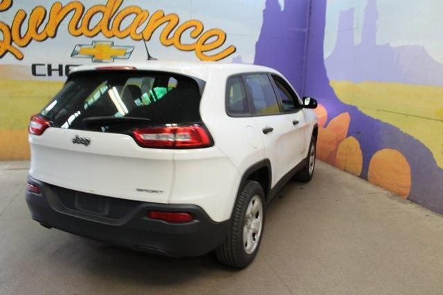 used 2016 Jeep Cherokee car, priced at $11,700