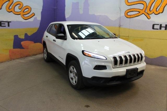 used 2016 Jeep Cherokee car, priced at $11,700