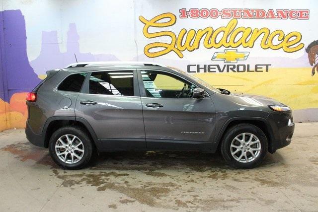 used 2018 Jeep Cherokee car, priced at $19,900