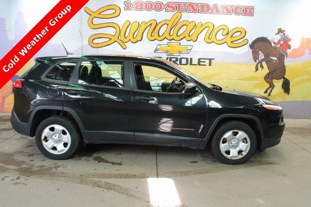 used 2015 Jeep Cherokee car, priced at $8,900