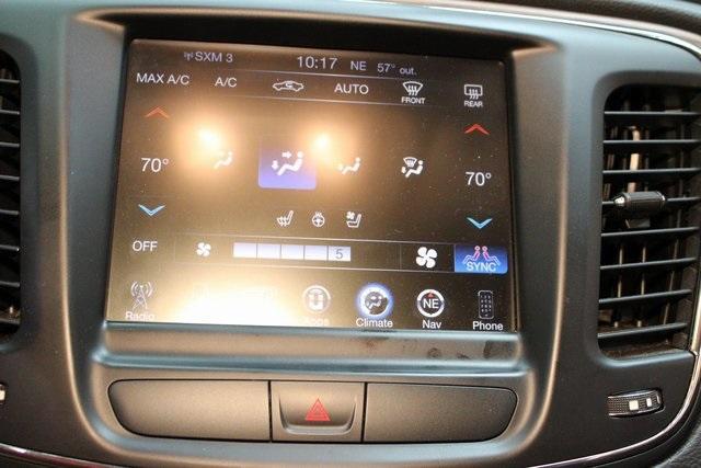 used 2015 Chrysler 200 car, priced at $13,900