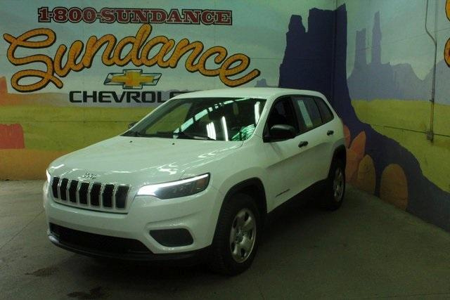 used 2019 Jeep Cherokee car, priced at $21,500