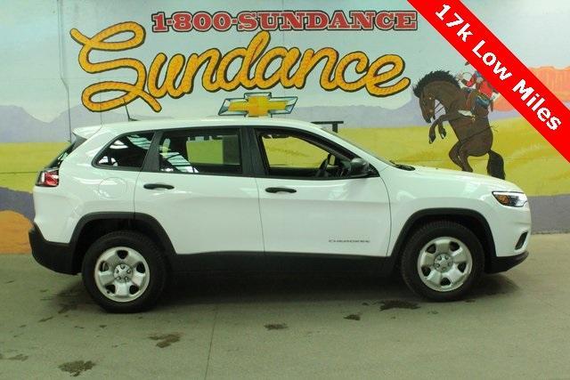 used 2019 Jeep Cherokee car, priced at $21,500