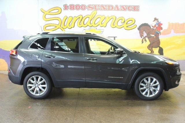 used 2016 Jeep Cherokee car, priced at $13,500