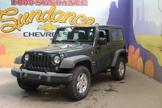 used 2017 Jeep Wrangler car, priced at $16,500