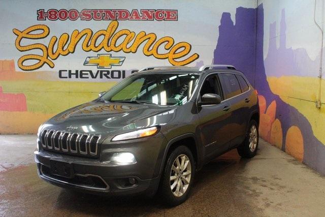 used 2015 Jeep Cherokee car, priced at $7,500