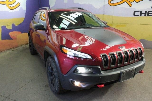 used 2017 Jeep Cherokee car, priced at $18,900