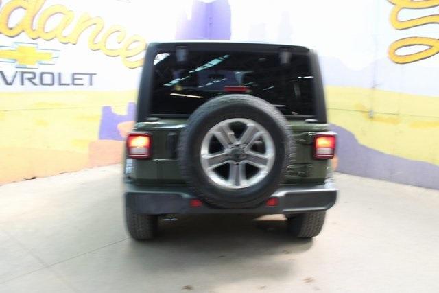 used 2021 Jeep Wrangler Unlimited car, priced at $34,400