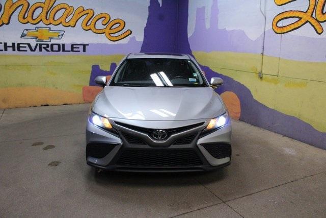 used 2021 Toyota Camry car, priced at $22,500