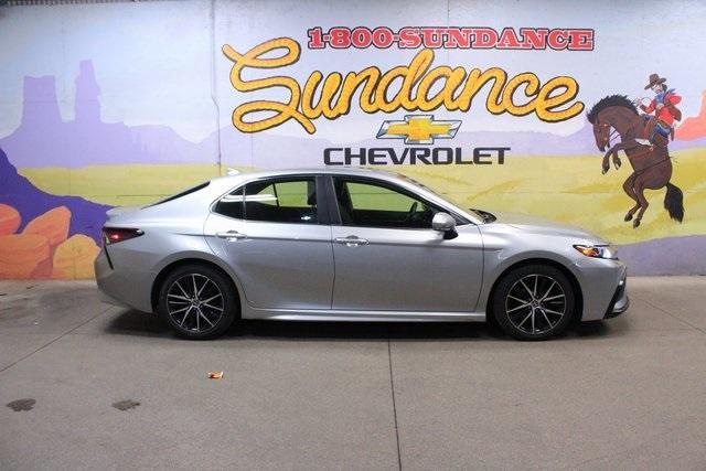used 2021 Toyota Camry car, priced at $22,500