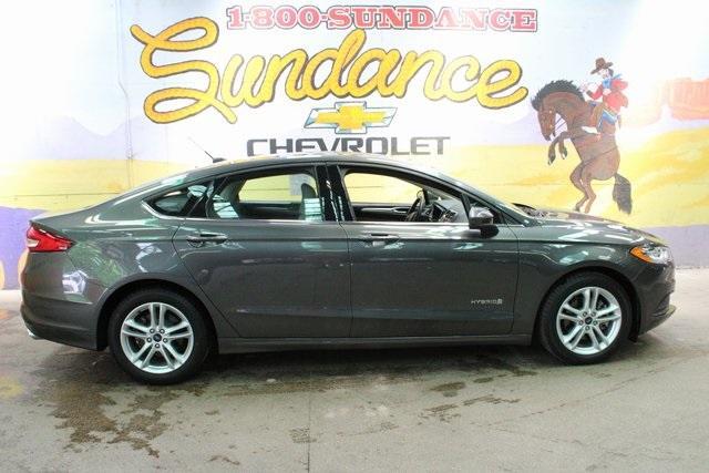 used 2018 Ford Fusion Hybrid car, priced at $16,400