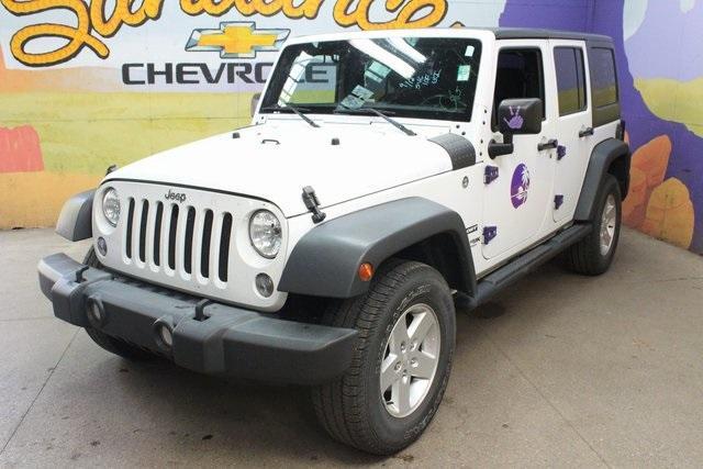 used 2018 Jeep Wrangler JK Unlimited car, priced at $21,700