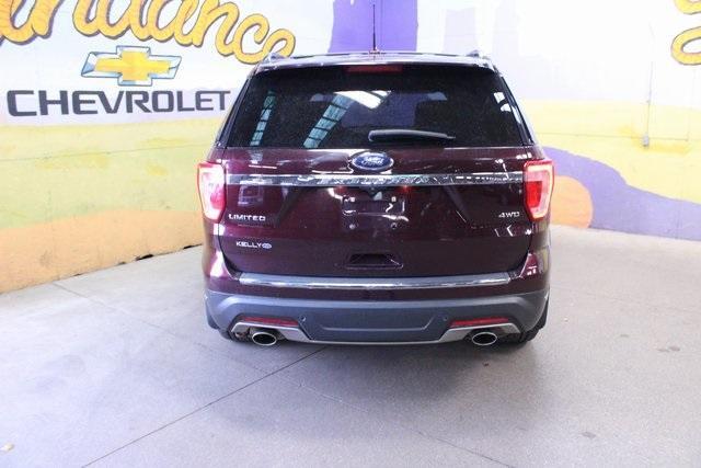 used 2018 Ford Explorer car, priced at $25,500
