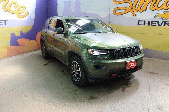 used 2021 Jeep Grand Cherokee car, priced at $29,600
