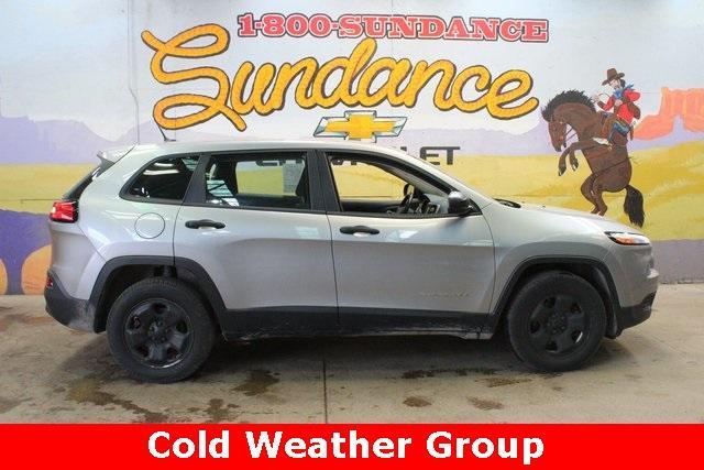 used 2015 Jeep Cherokee car, priced at $8,500