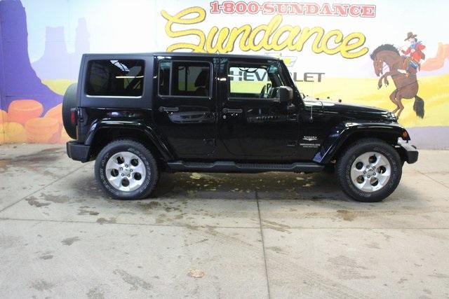 used 2015 Jeep Wrangler Unlimited car, priced at $17,300