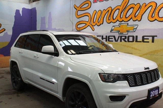 used 2018 Jeep Grand Cherokee car, priced at $16,897