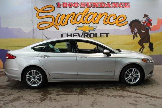 used 2018 Ford Fusion Hybrid car, priced at $16,500