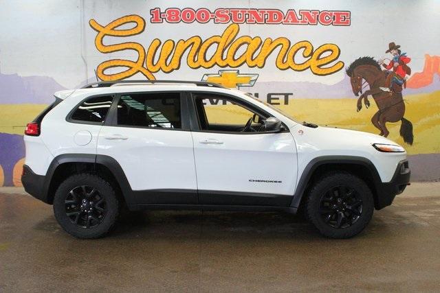 used 2018 Jeep Cherokee car, priced at $17,900