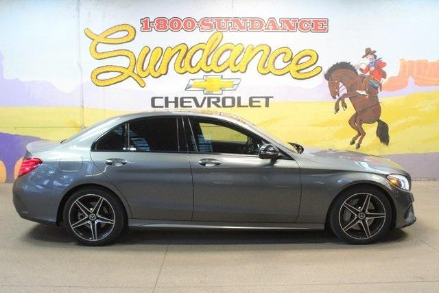 used 2018 Mercedes-Benz C-Class car, priced at $18,900