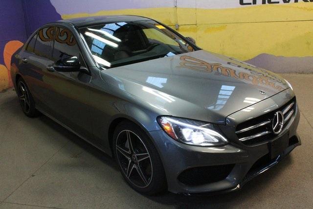 used 2018 Mercedes-Benz C-Class car, priced at $18,900