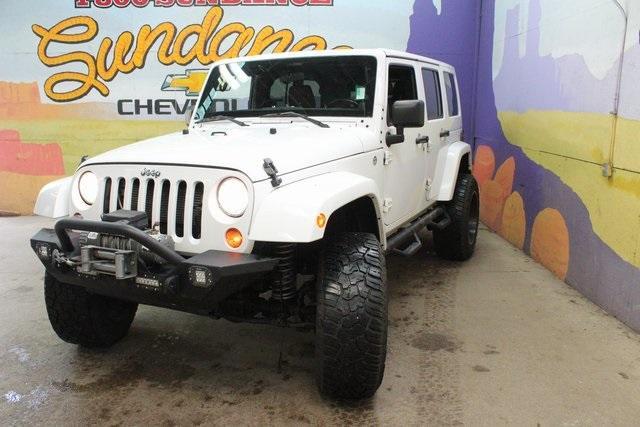 used 2012 Jeep Wrangler Unlimited car, priced at $18,700