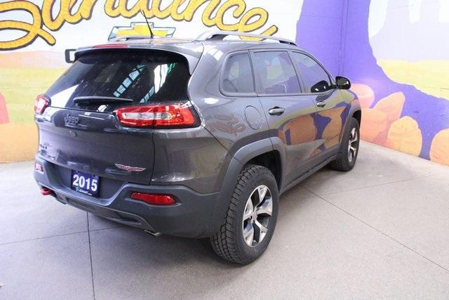 used 2015 Jeep Cherokee car, priced at $13,400