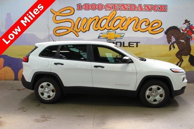 used 2016 Jeep Cherokee car, priced at $12,700