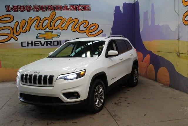 used 2021 Jeep Cherokee car, priced at $18,900