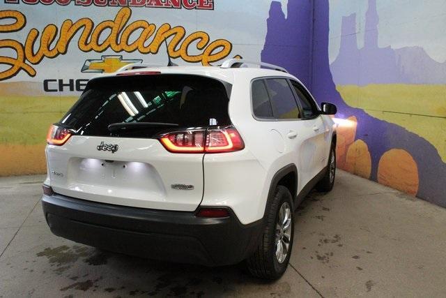 used 2021 Jeep Cherokee car, priced at $18,900