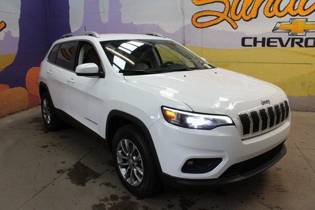 used 2021 Jeep Cherokee car, priced at $18,900