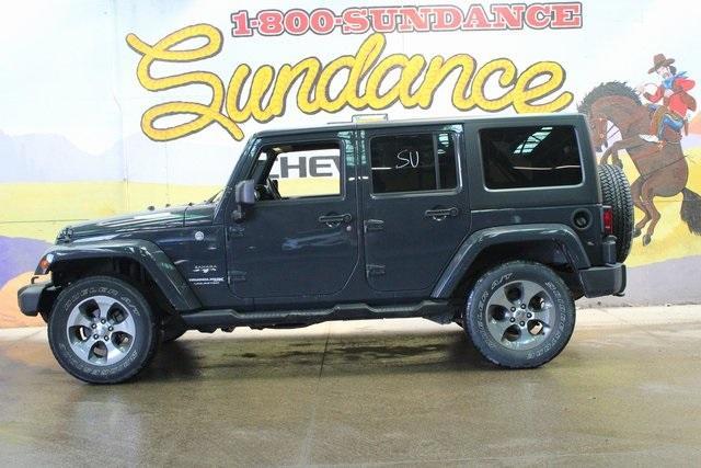 used 2018 Jeep Wrangler JK Unlimited car, priced at $18,500