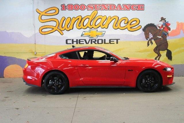 used 2021 Ford Mustang car, priced at $35,900