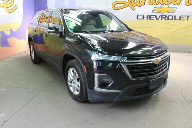 used 2022 Chevrolet Traverse car, priced at $18,900