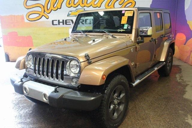 used 2015 Jeep Wrangler Unlimited car, priced at $23,900