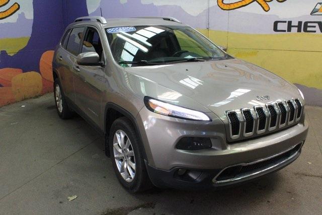 used 2017 Jeep Cherokee car, priced at $20,500