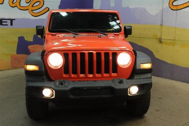 used 2018 Jeep Wrangler car, priced at $21,500